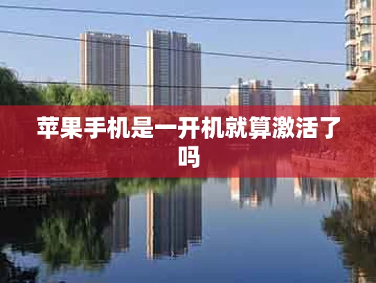 苹果手机是一开机就算激活了吗