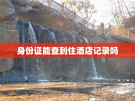 身份证能查到住酒店记录吗