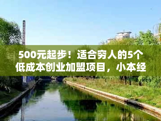 500元起步！适合穷人的5个低成本创业加盟项目，小本经营也能逆袭
