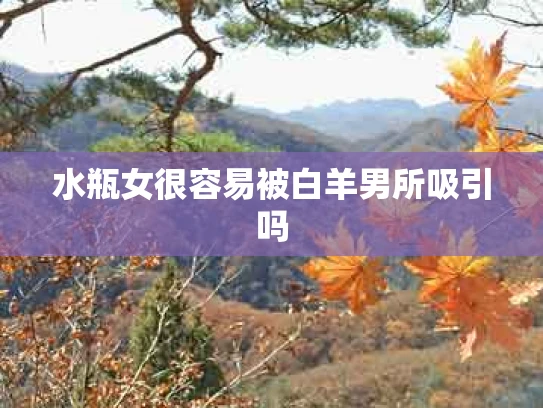 水瓶女很容易被白羊男所吸引吗