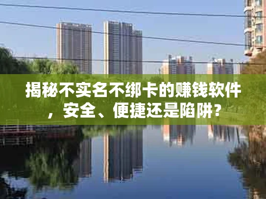揭秘不实名不绑卡的赚钱软件，安全、便捷还是陷阱？