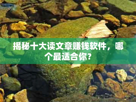 揭秘十大读文章赚钱软件，哪个最适合你？