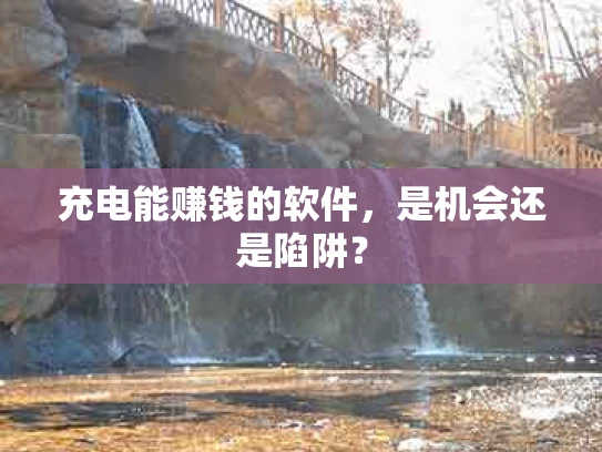 充电能赚钱的软件，是机会还是陷阱？